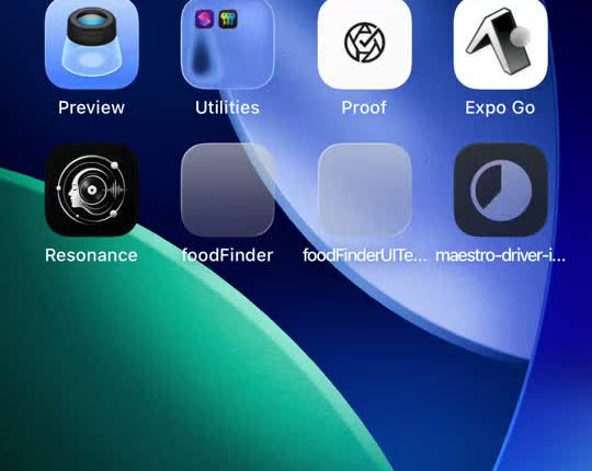 The Resonance icon on an iOS Home Screen